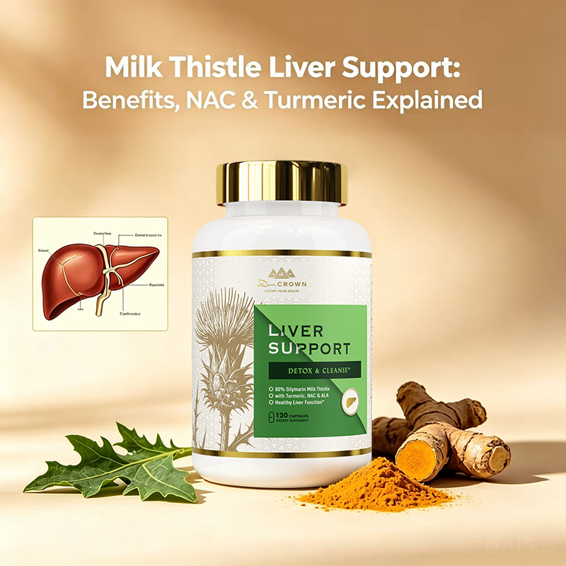 Milk Thistle Liver Support: Benefits, NAC & Turmeric Explained