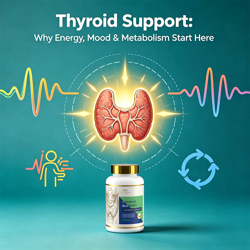 Thyroid Support: Why Energy, Mood & Metabolism Start Here