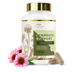 Lymphatic Support Herbal Complex with Echinacea, Dandelion & Burdock – Natural Fluid Balance Formula