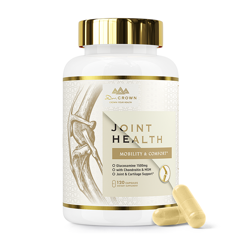 Joint Support Glucosamine Chondroitin MSM with Turmeric & Boswellia – Mobility & Flexibility Formula