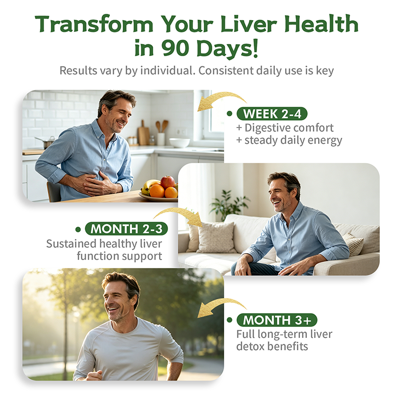Milk Thistle Liver Support Supplement with NAC & Turmeric – Detox & Liver Health Formula