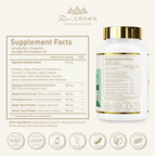Digestive Enzyme Complex with Herbal Blend, DGL & Slippery Elm – 15 Enzymes for Daily Digestive Support – 120 Capsules